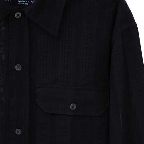 Mfpen Serif Shirt Black SS23-40 Degli Uberti